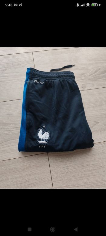 Jogging équipe de France football 