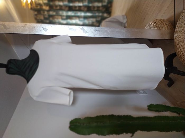 Robe habillée crème ruban noir dans dos 36 - photo numéro 9