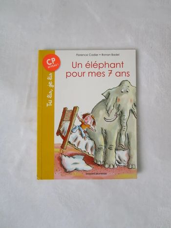 Un éléphant pour mes 7 ans TBE