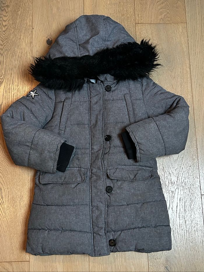 Veste chaude 3/4 pour l’hiver fille