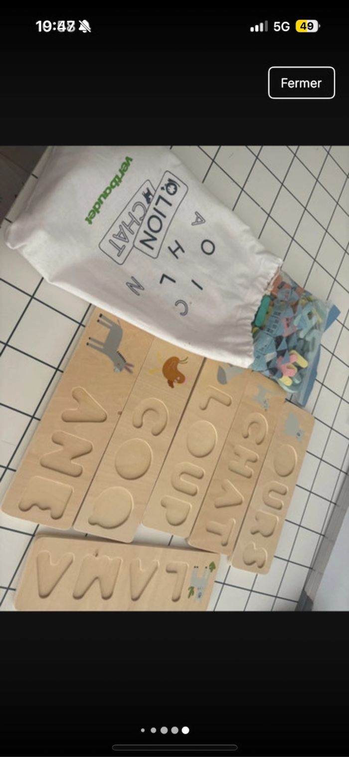 Lot jeu en bois - photo numéro 10