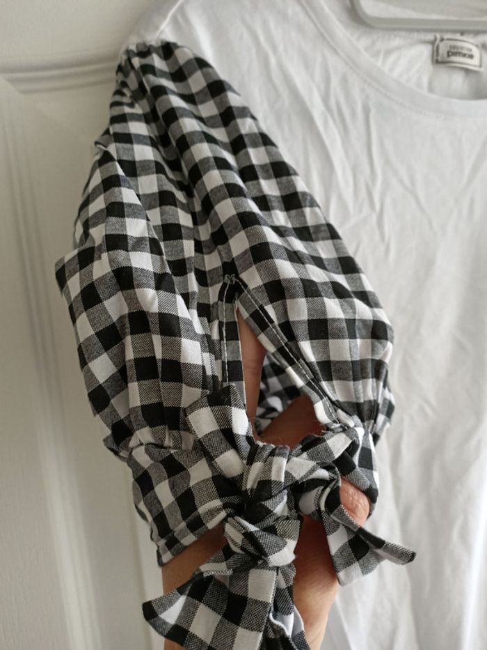 Top manches courtes ouvertes taille S