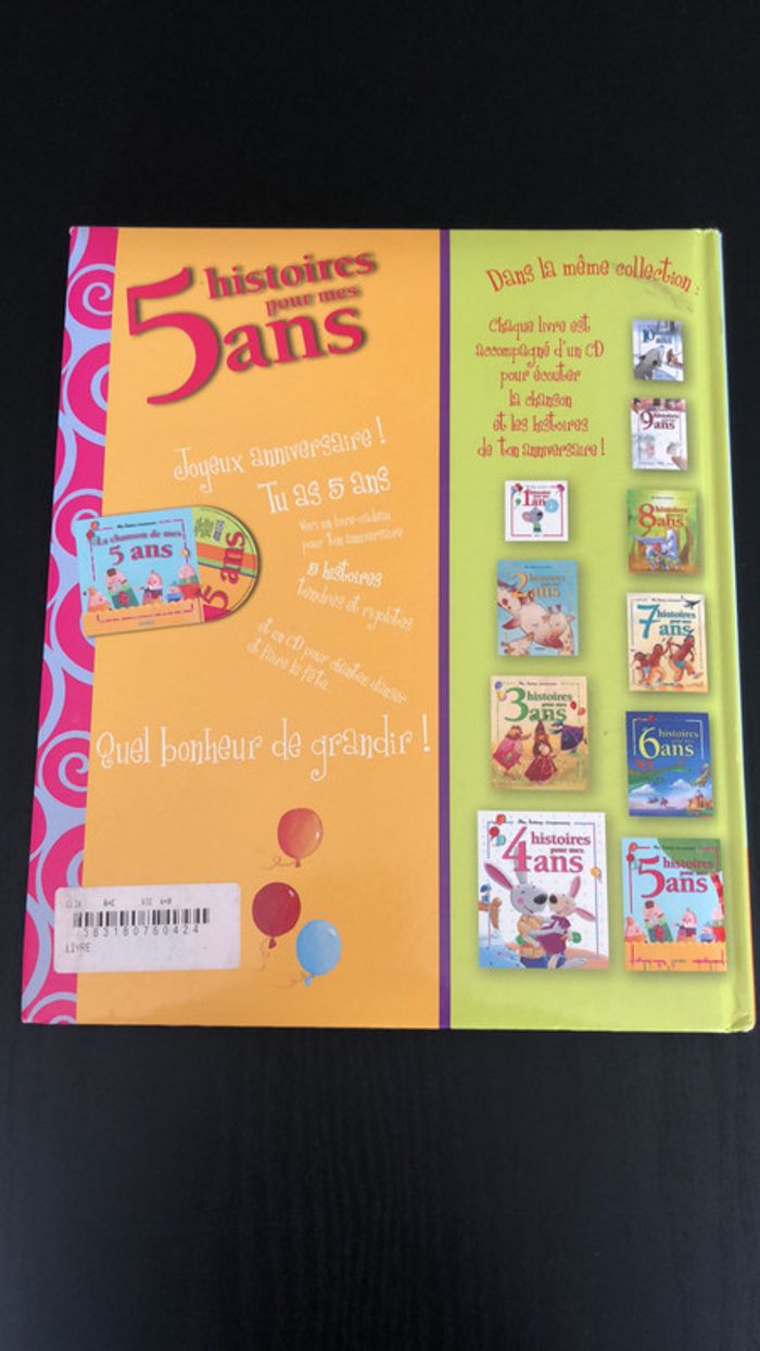 5 histoires pour mes 5 ans - photo numéro 2