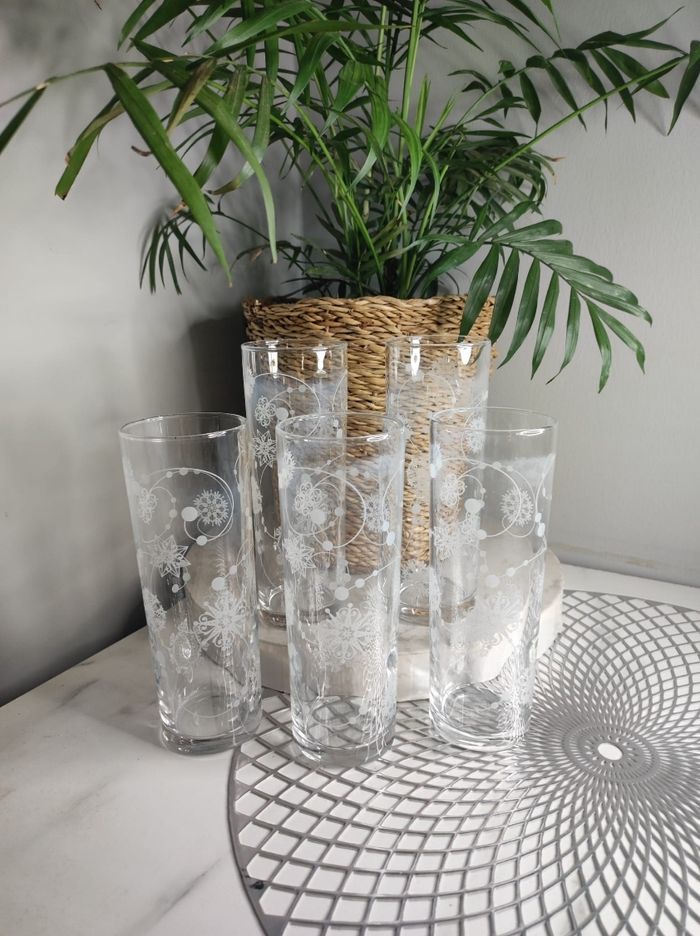 Verres flocons ikea