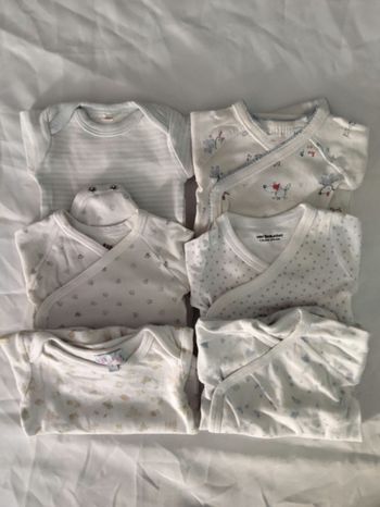 Bodies Bébé manches longues /  1 mois