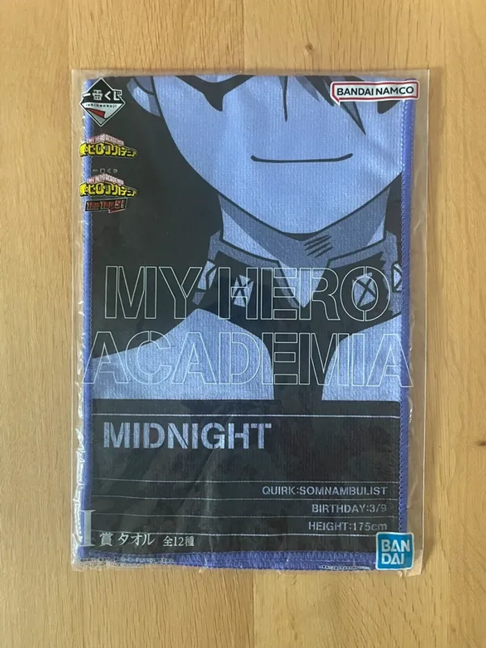 My Hero Academia – Serviette Midnight Ichiban Kuji The Top 5! 60 x 21 cm