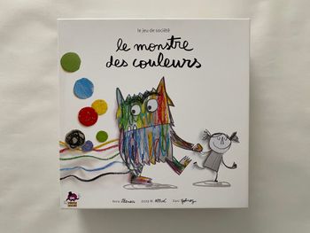 Jeu de société Le Monstre des couleurs Asmodée