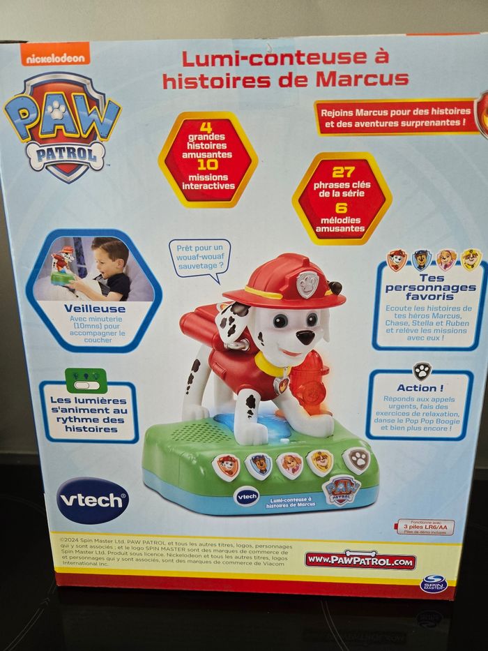 Vtech Pat Patrouille lumi conteuse et veilleuse Marcus - photo numéro 6