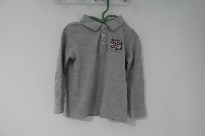 Ensemble automne polo Vertbaudet et pantalon DPAM 4 ans - photo numéro 7