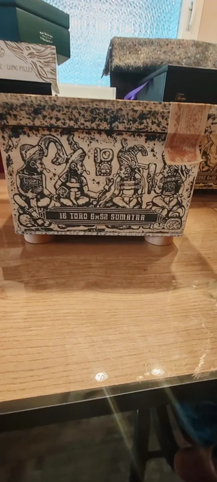 Boîte en bois de cigare alter Q - photo numéro 2