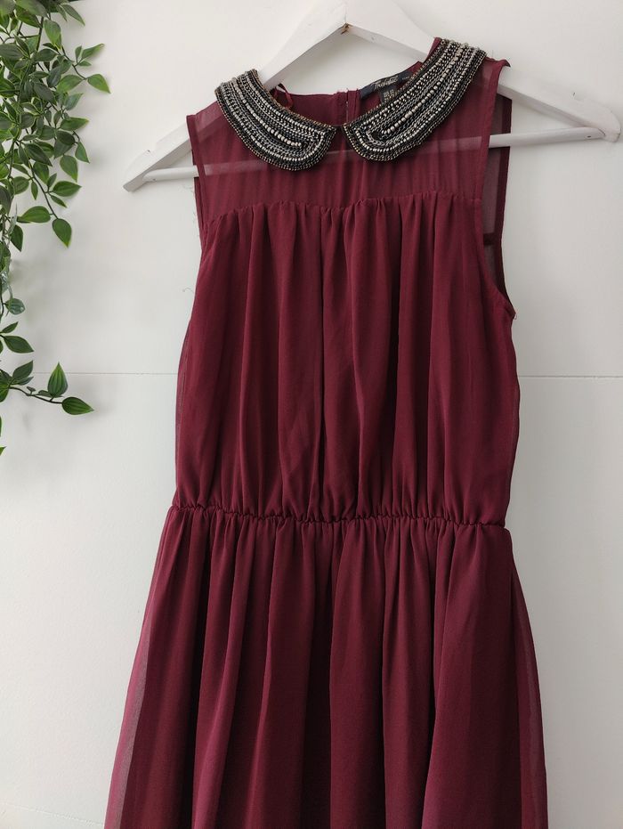 Robe col brodé Zara - photo numéro 2