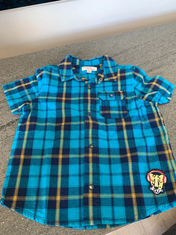 Chemise manches courtes 3 ans