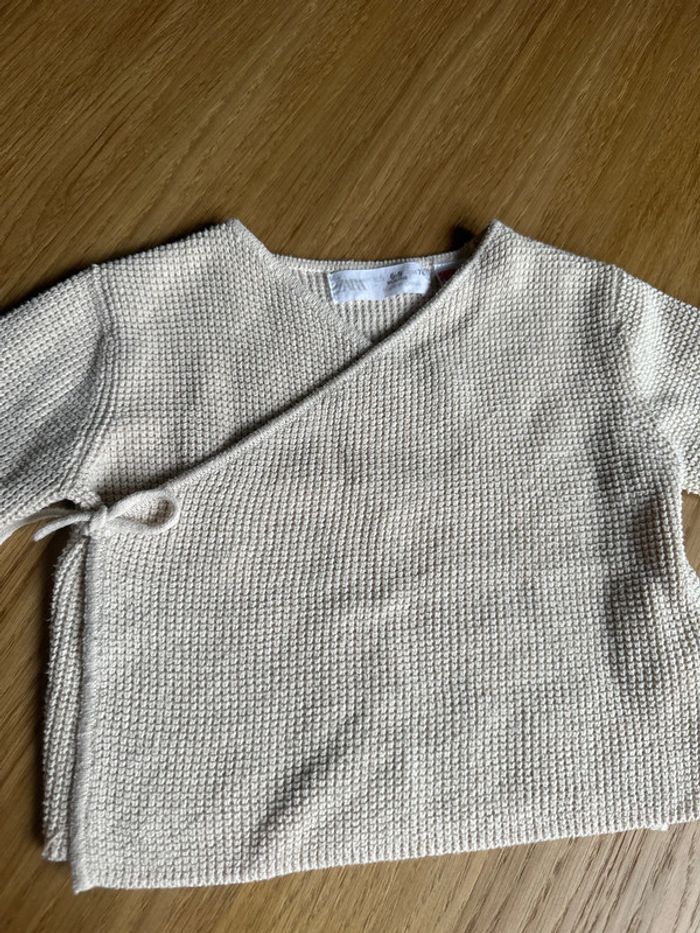 Pull cache cœur Zara - photo numéro 2
