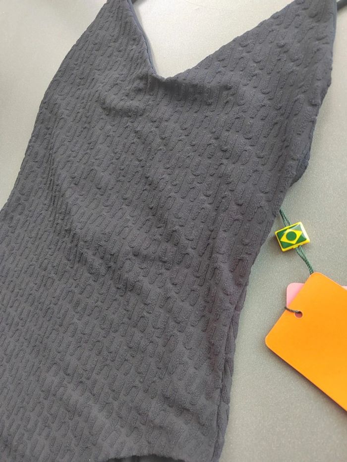 Maillot de bain 1 pièce pour femme noir taille S Havaianas neuf avec étiquette - photo numéro 3