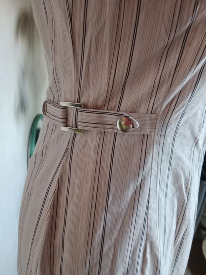 Robe rayée cintrée - photo numéro 2