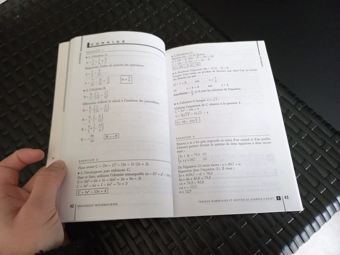 Livre Annabrevet mathématiques - photo numéro 6