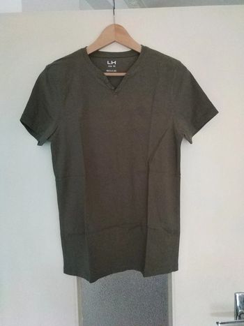 Tee-shirt kaki La Halle