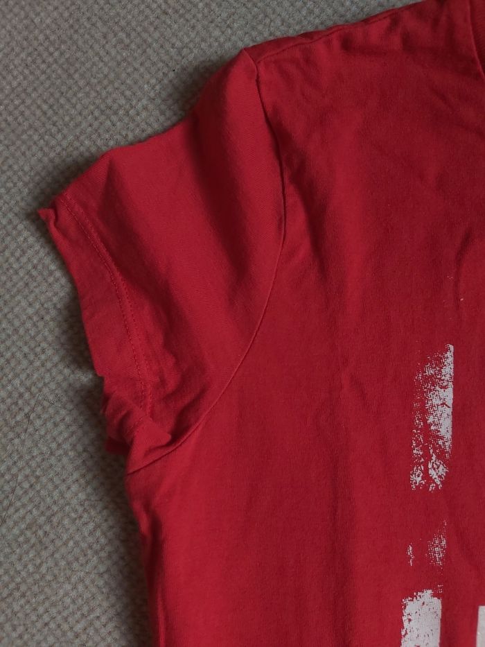 Tee-shirt manches courtes rouge thème New York 16 ans - Influx - photo numéro 5