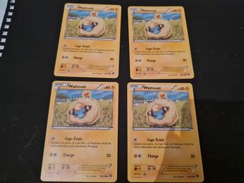 Carte pokémon Wattouat 38/114