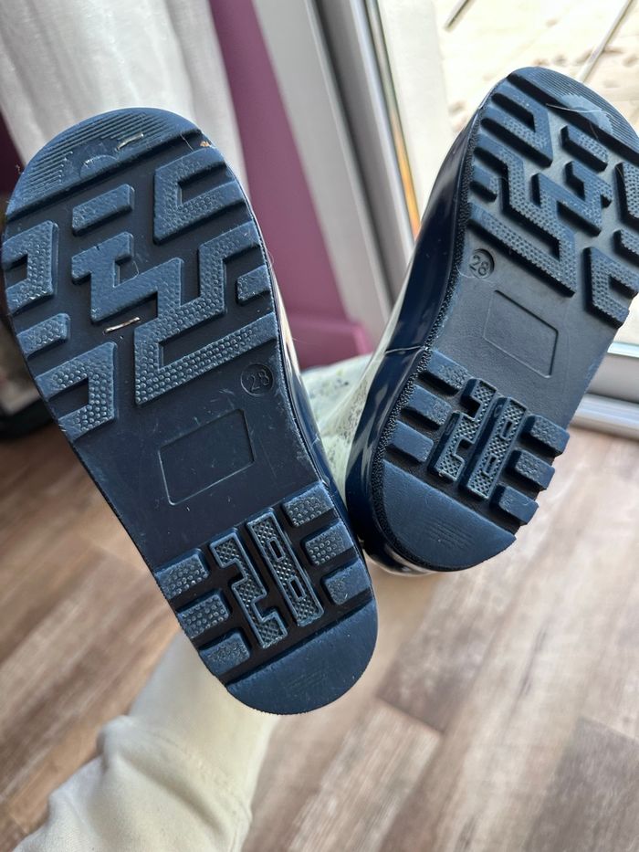 - Bottes Saxo blues - Pointure 28 - Très bon état - photo numéro 3