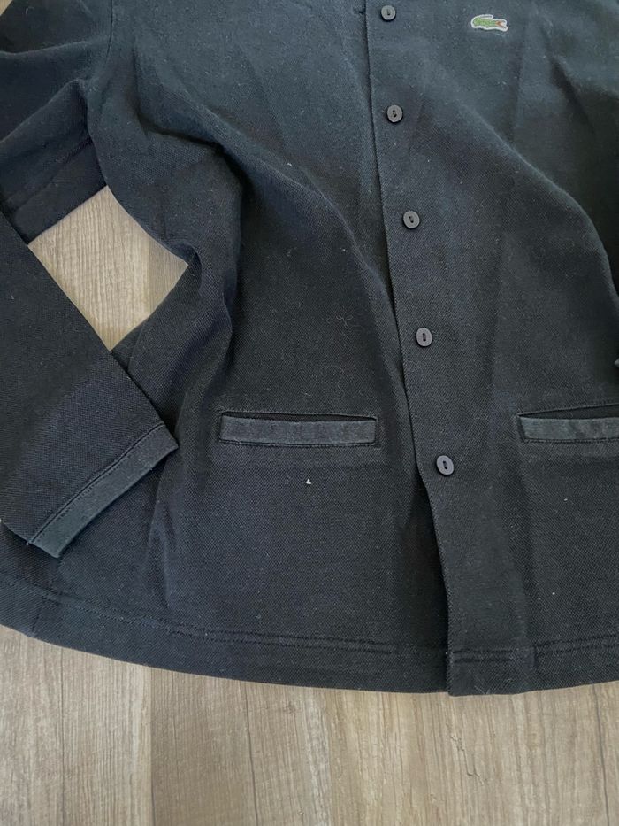 Gilet Lacoste noir 40 - photo numéro 6