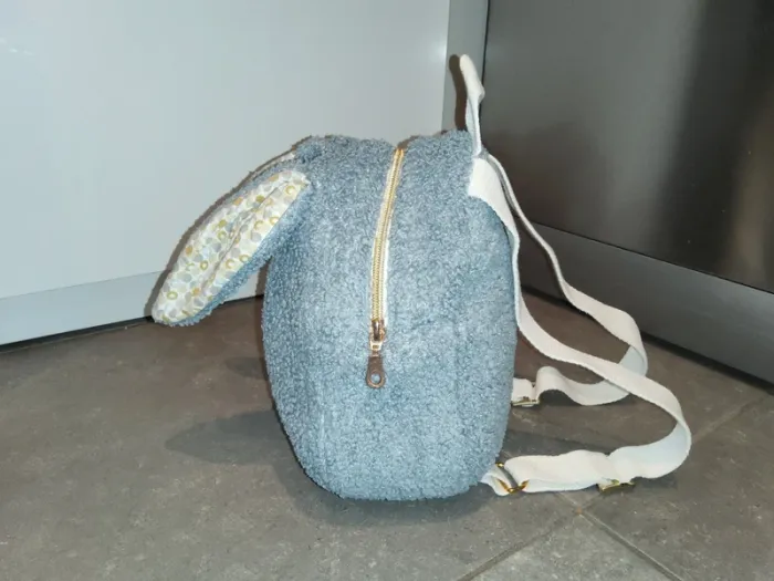 Sac à dos enfant fabriqué main 27x27x10cm - photo numéro 2