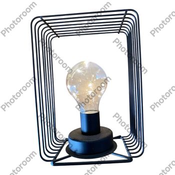 Lampe décorative métal filament led
