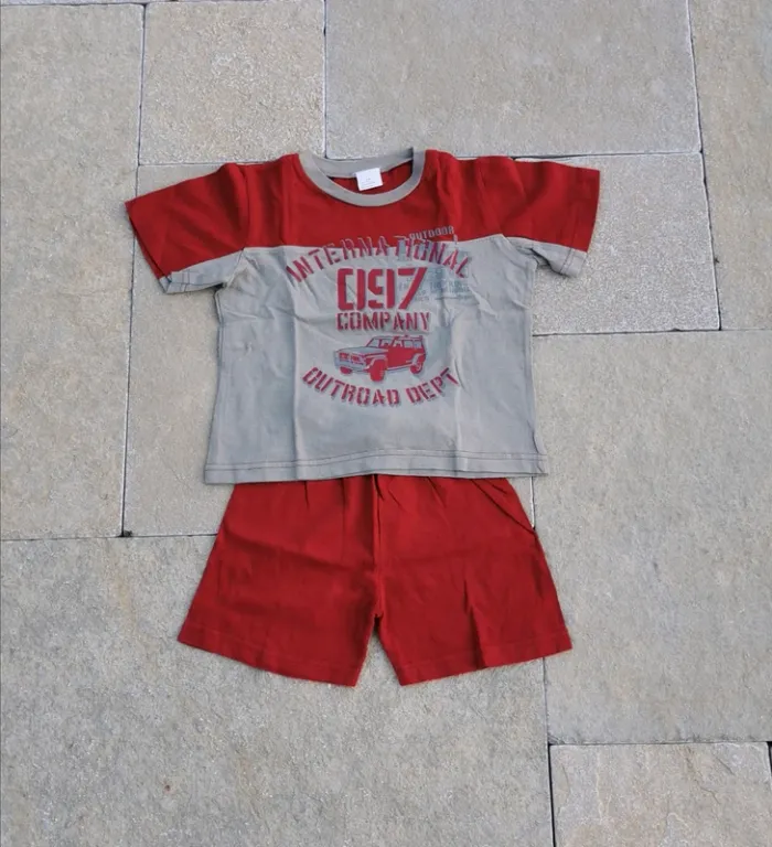 Pyjama short 3 ans voiture