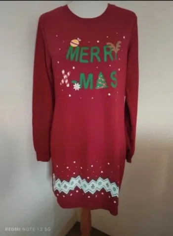 Sweat long de Noël taille M