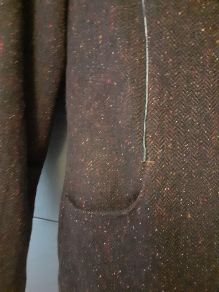 Veste bordeaux taille 40 - photo numéro 4