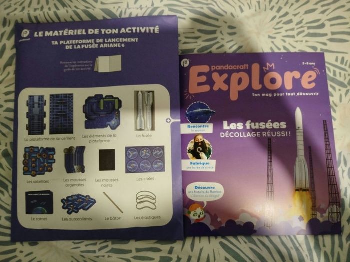 Pandacraft les fusées 5-8 ans