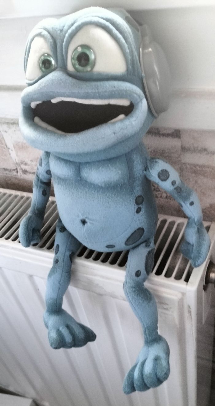 Peluche crazy frog