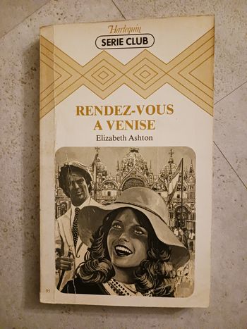 livre rendez vous à Venise Elisabeth Ashton Harlequin