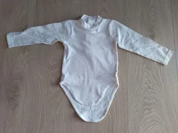 Body blanc col montant Orchestra 18 mois