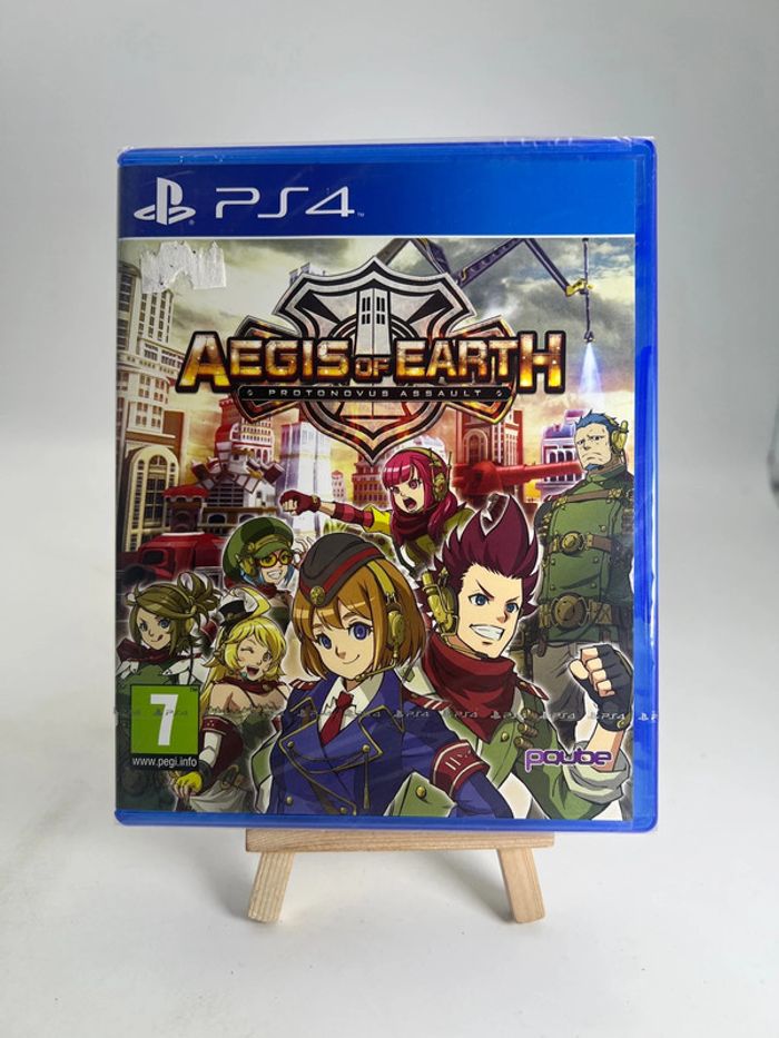 Aegis of Earth Protonovus Assault PS4 PAL FR Sony PlayStation 4 neuf sous blister