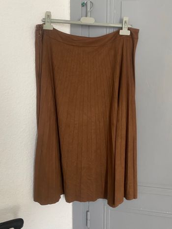 Jupe longue marron 