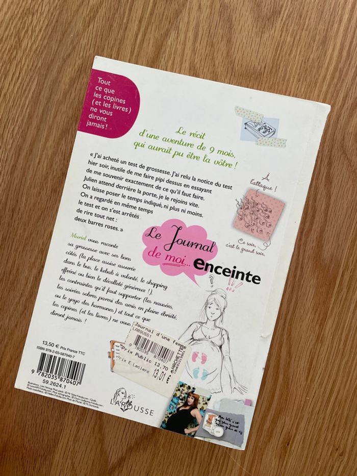 Livre Le Journal de moi enceinte Larousse - photo numéro 2