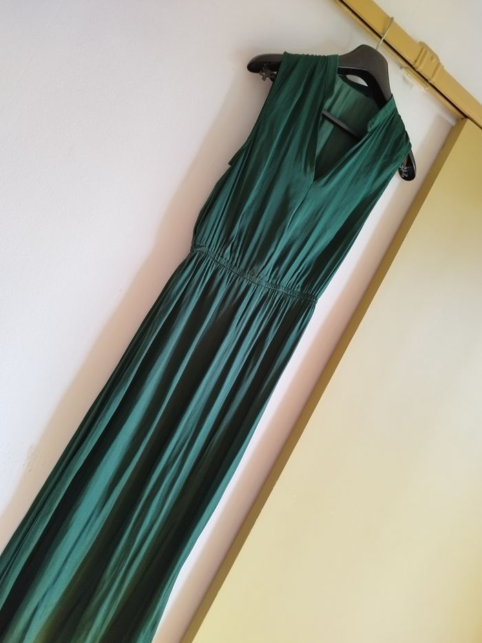 Robe verte monoprix - photo numéro 4
