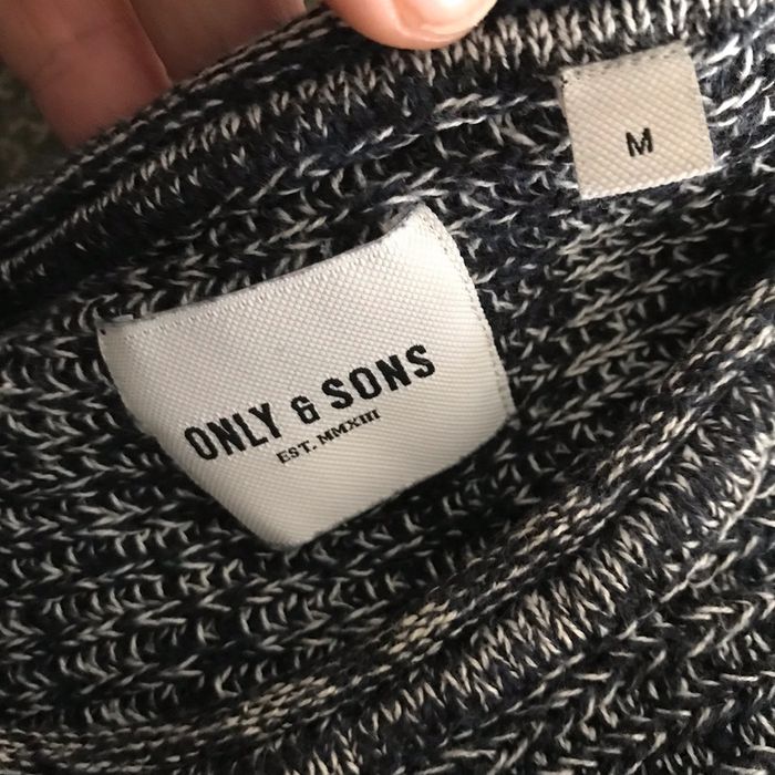 Pull gris chiné marque Only & Sons taille M - photo numéro 16
