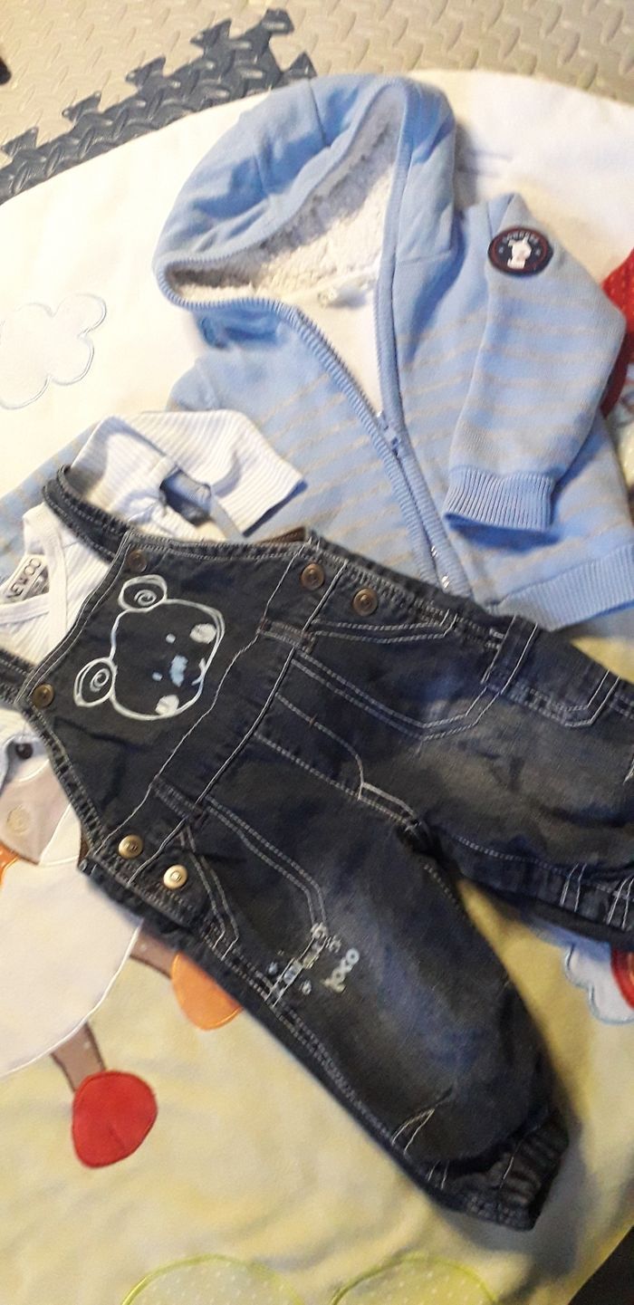 Ensemble salopette, Bobby et veste - photo numéro 4