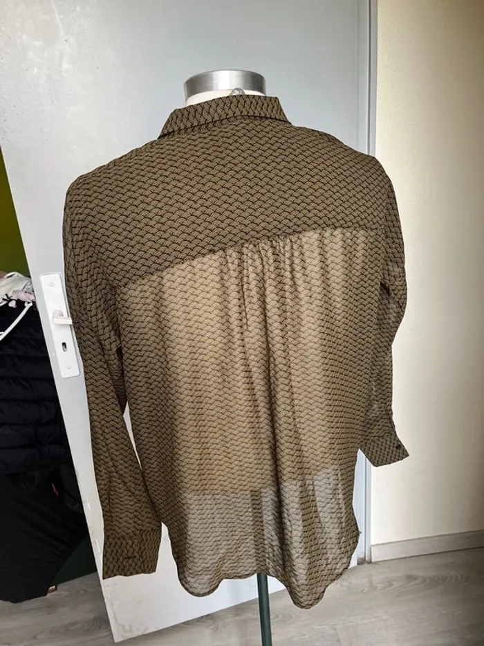 Blouse marron - photo numéro 5