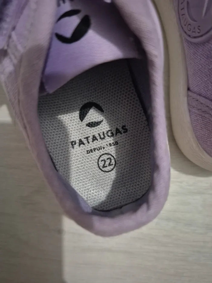 Basket à scratch violet T22 - photo numéro 4