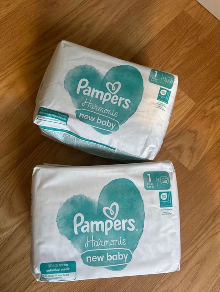 Couche Pampers harmonie new baby