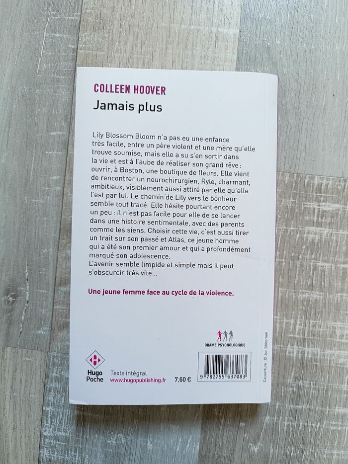 Plus jamais de Colleen hoover - photo numéro 2