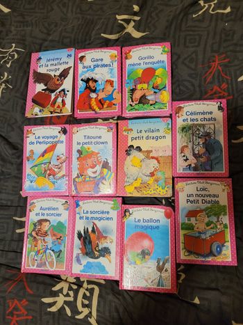 Livres collection "lecture club Benjamin"