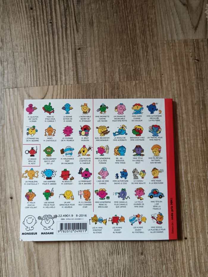 Livre le grand rêve de monsieur petit - photo numéro 2