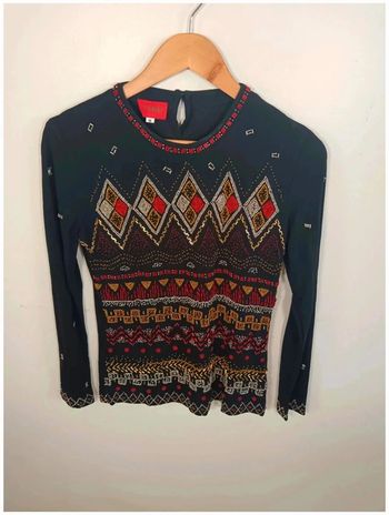 C27 blouse noir Kenzo M