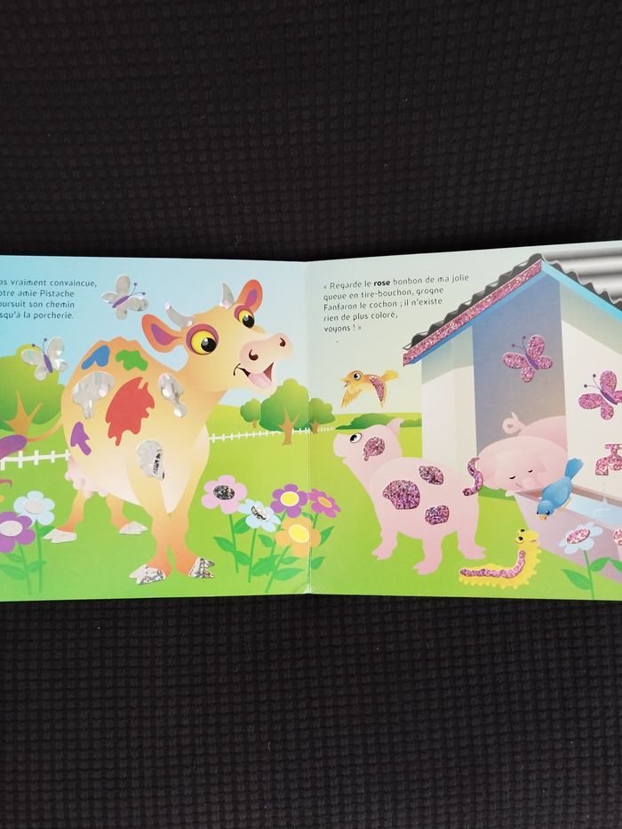 livre cartonné scintillant Les couleurs - photo numéro 2