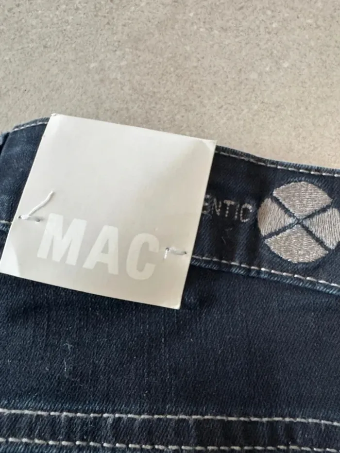 Jean navy mac-jeans dream skinny valeur 110€ W32 L30 36*100cm - photo numéro 5