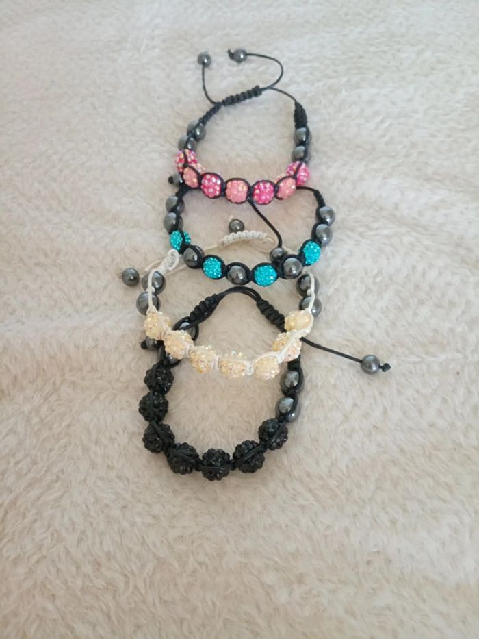 Bracelet shamballa lot ou a l'unité